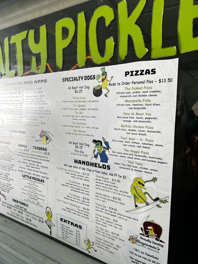 The Salty Pickle Menu image 1